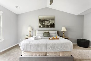 4 habitaciones, tabla de planchar con plancha y wifi 