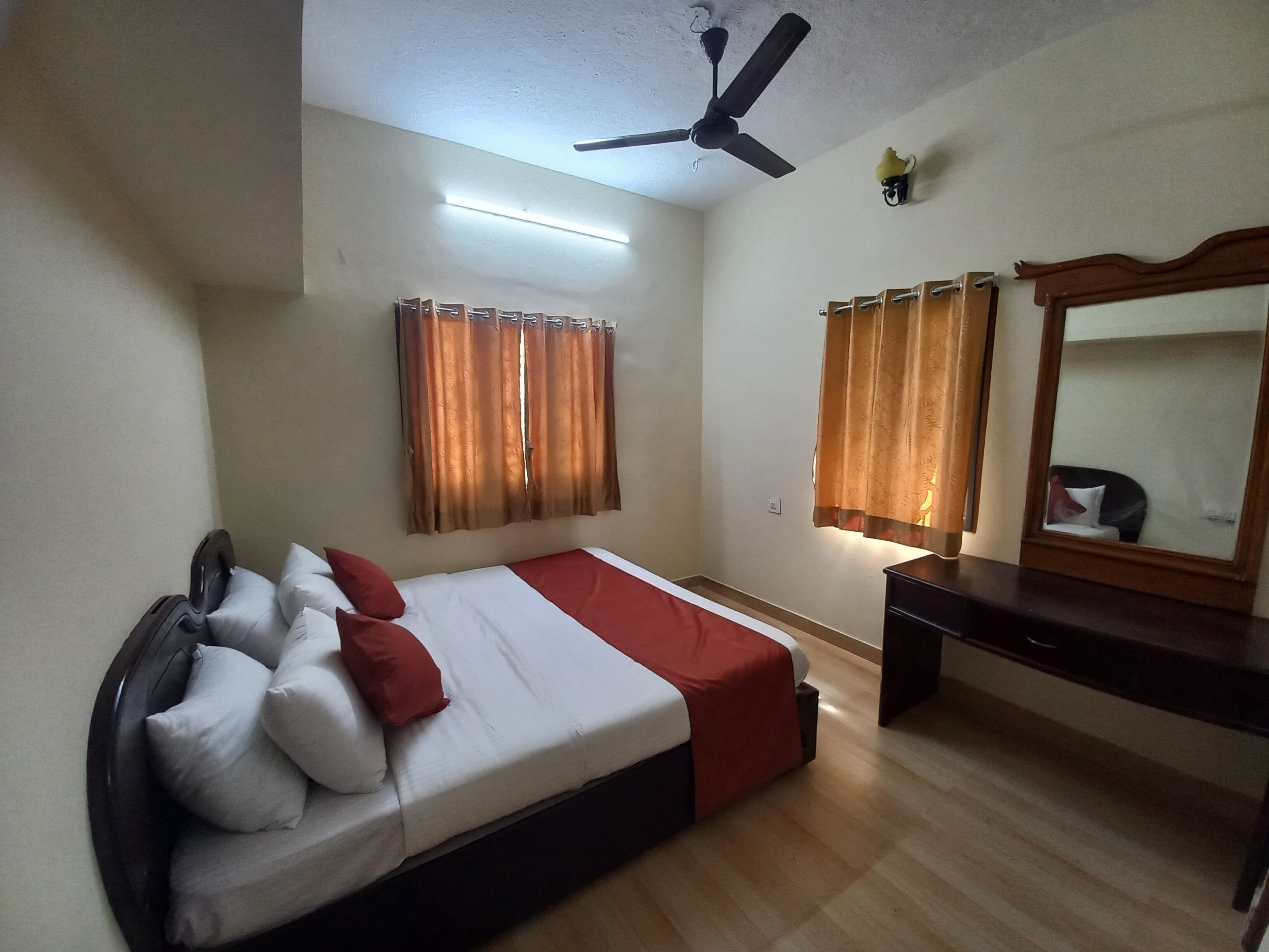 2 Schlafzimmer, Schreibtisch, kostenloses WLAN, Bettwäsche