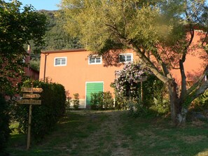 walking up to "The Olive's mill top floor" in front of you.