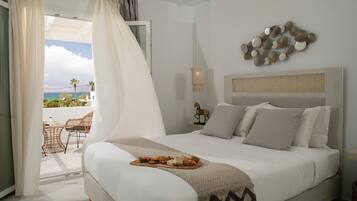 Studio suite | 2 slaapkamers, luxe beddengoed, donsdekens, een kluis op de kamer