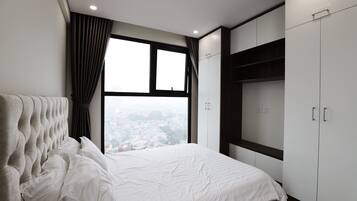 2 bilik tidur, meja, seterika/papan seterika, Wi-fi