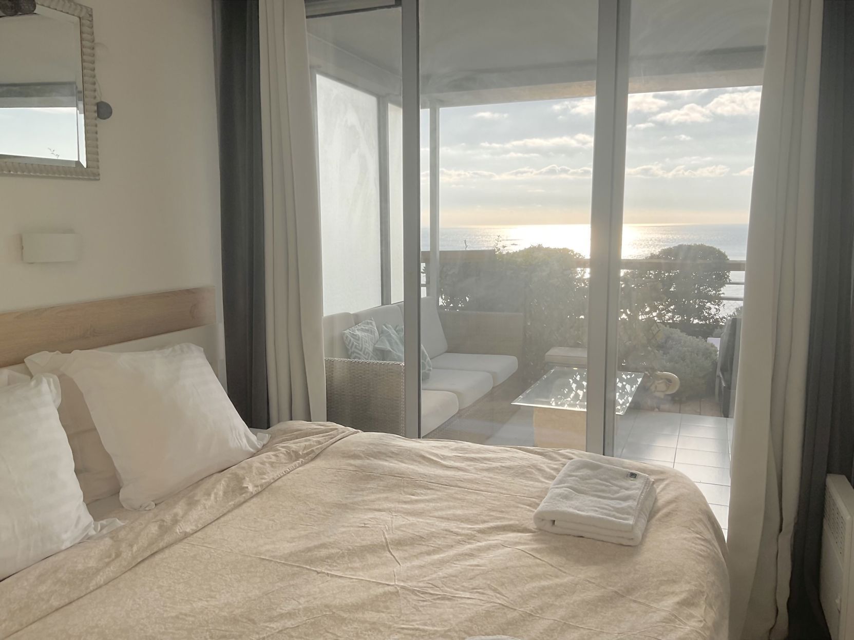 Individually furnished, blackout drapes, free WiFi, bed sheets