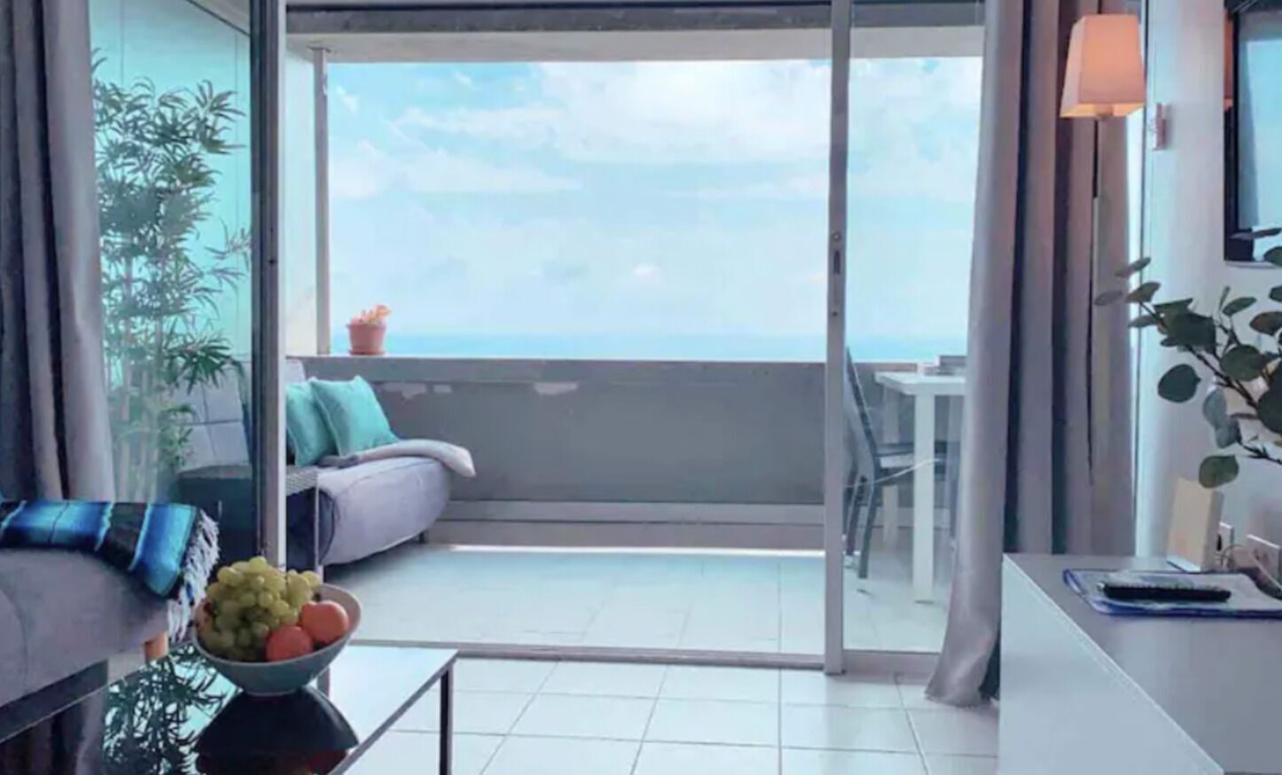 Living area | 55-inch flat-screen TV with digital channels, TV
