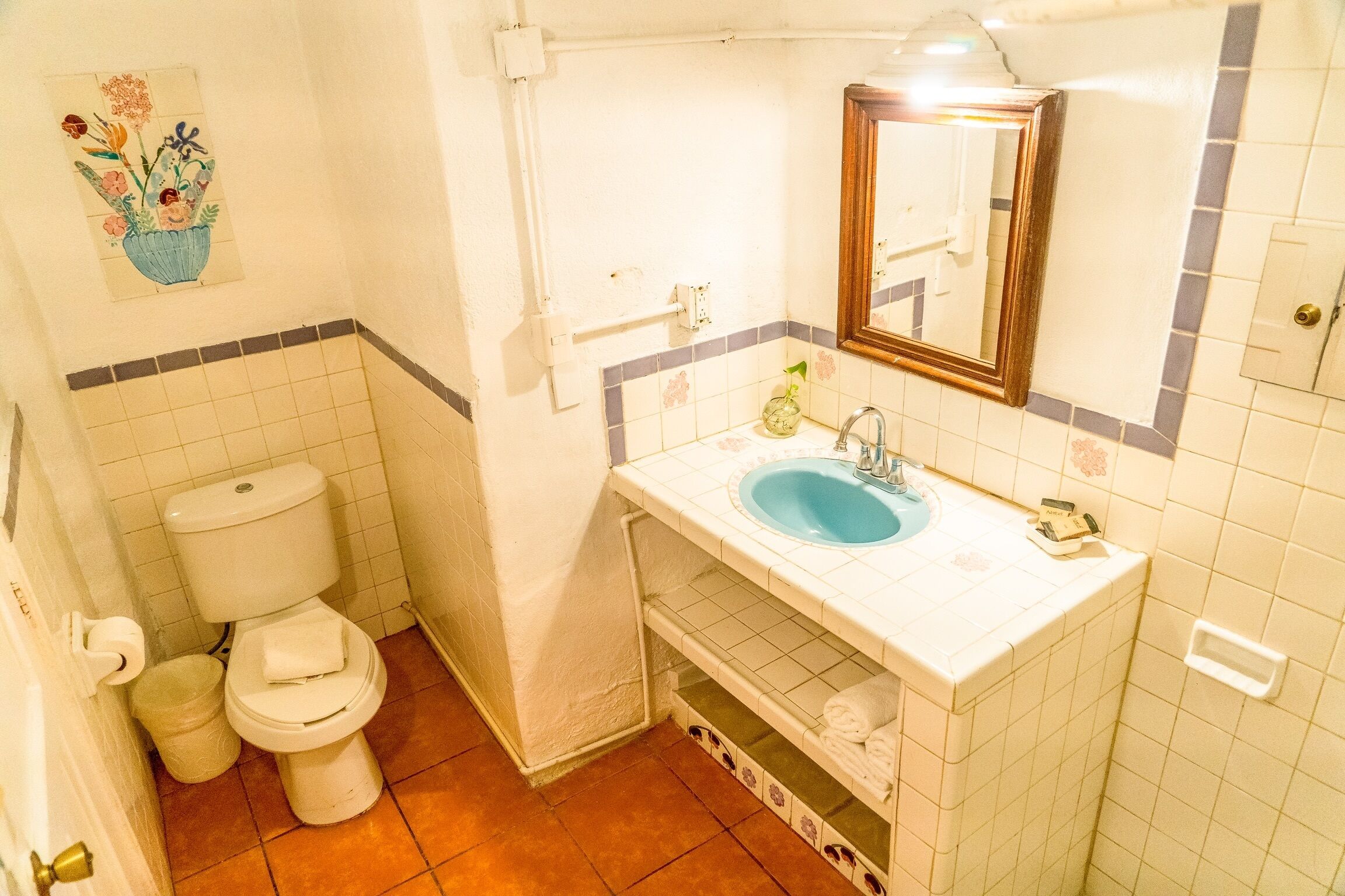 family triple room | bathroom | shower, towels