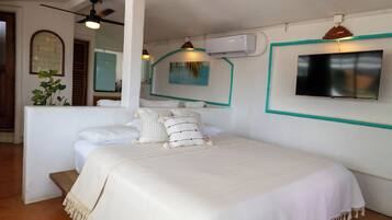 Panoramic-Dreibettzimmer | 1 Schlafzimmer, Bügeleisen/Bügelbrett, kostenloses WLAN, Bettwäsche