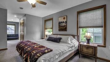 3 chambres, bureau, Wi-Fi gratuit, draps fournis