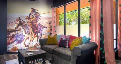Designer Loft at Historic Santa Fe Plaza with King Bed