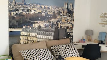 3 chambres, fer et planche Ă repasser, Wi-Fi, draps fournis