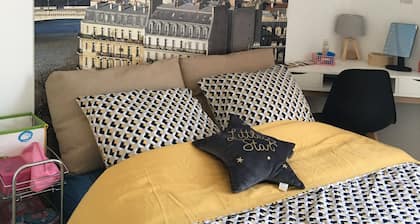 Ideal Family apartment / 15 min from Paris Disneyland.