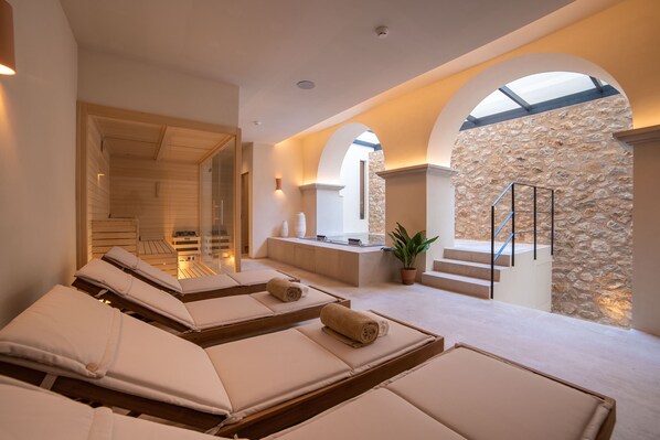 Turkiskt bad/hamam, 1 behandlingsrum och massage