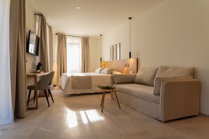 Junior Suite | Minibar, in-room safe, desk, laptop workspace - Nema Boutique Hotel & Spa (Arta)