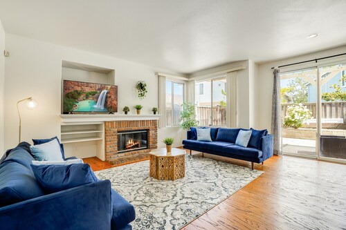 Spacious 4BR 3BA | King Bed | Private Yard | SF Bay Area