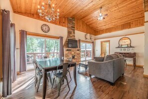 Interior - The Maine Lake House with an Amazing Sand Beach! (Burnham)