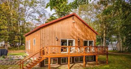The Maine Lake House with an Amazing Sand Beach!