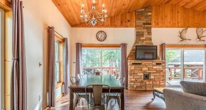 The Maine Lake House with an Amazing Sand Beach!