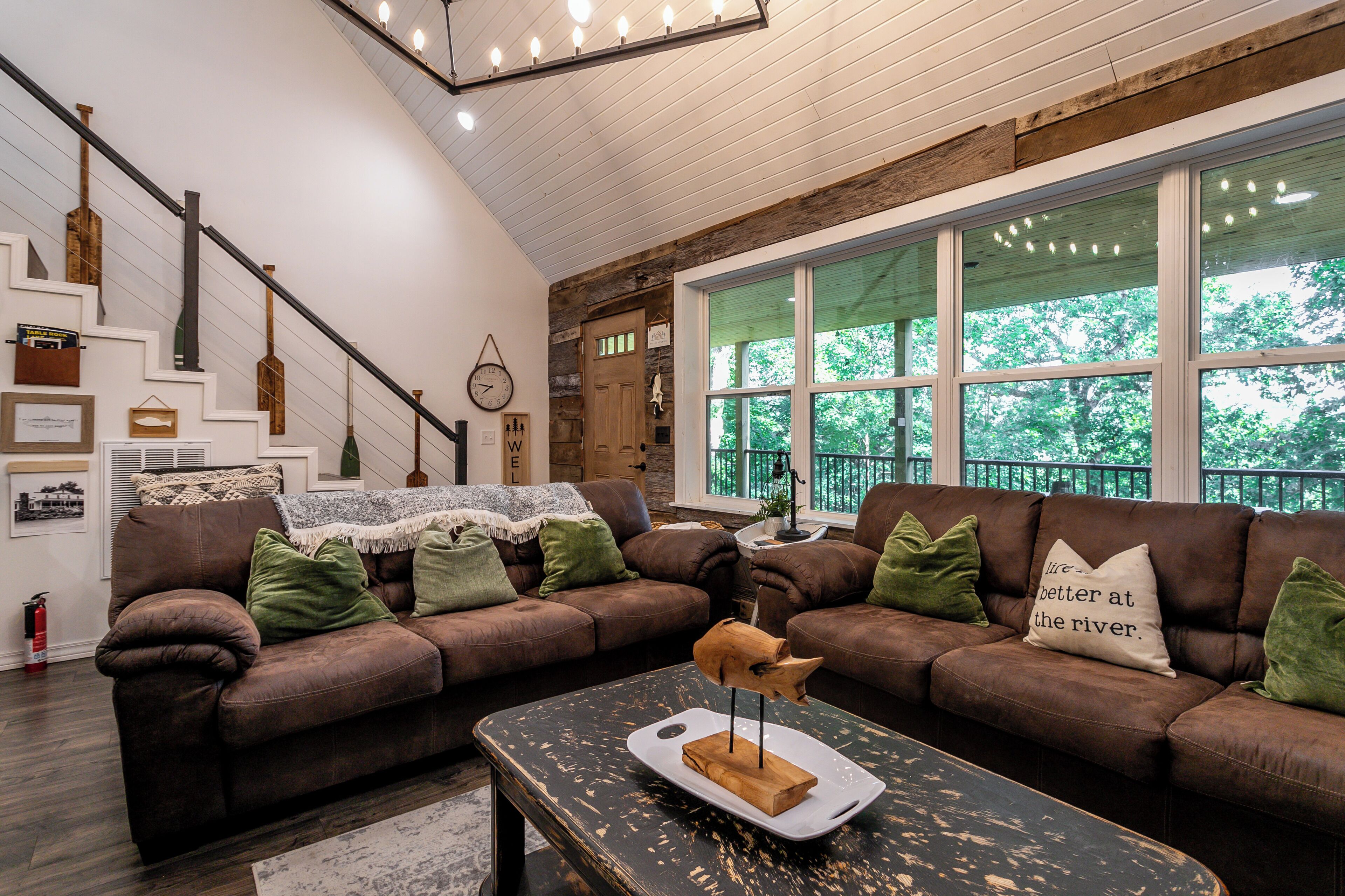 スマートテレビ、暖炉