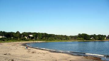 Am Strand, Liegestühle, Strandtücher