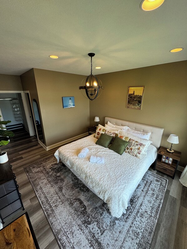 2 habitaciones, tabla de planchar con plancha y wifi gratis