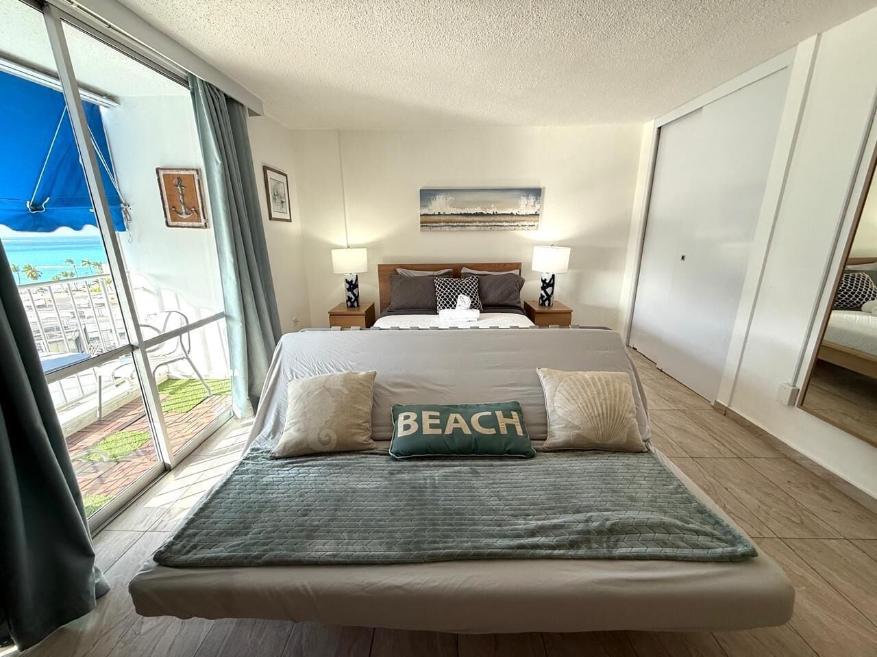 1 bedroom, iron/ironing board, travel crib, free WiFi