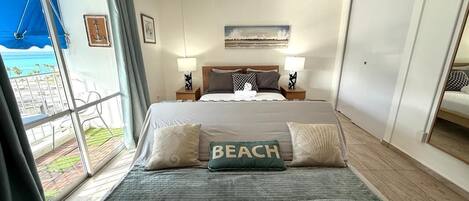 1 bedroom, iron/ironing board, travel crib, free WiFi