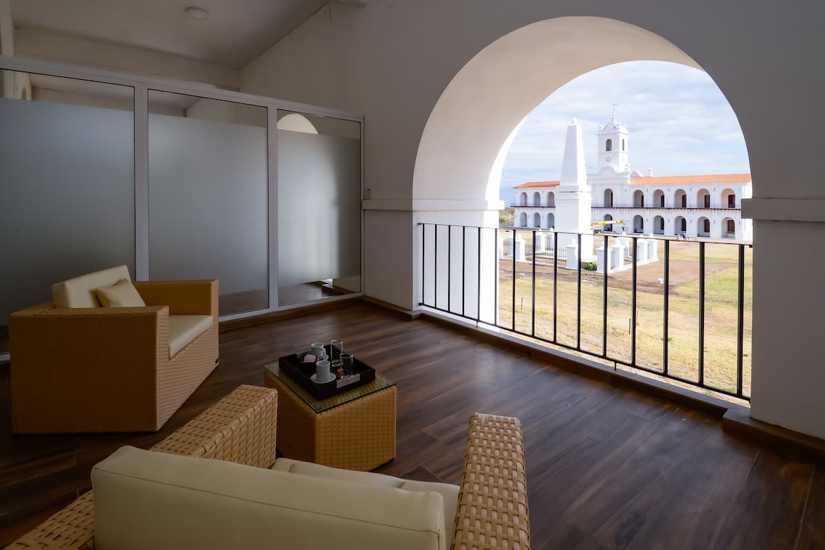 Superior-Doppel- oder -Zweibettzimmer, Terrasse, Talblick