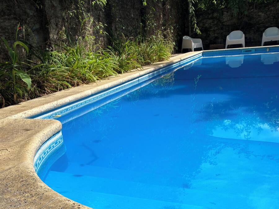 Seasonal outdoor pool