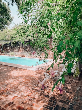 Seasonal outdoor pool