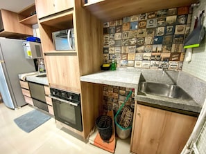 Appartement Exclusif | Cuisine privée | Réfrigérateur, micro-ondes, four, lave-vaisselle