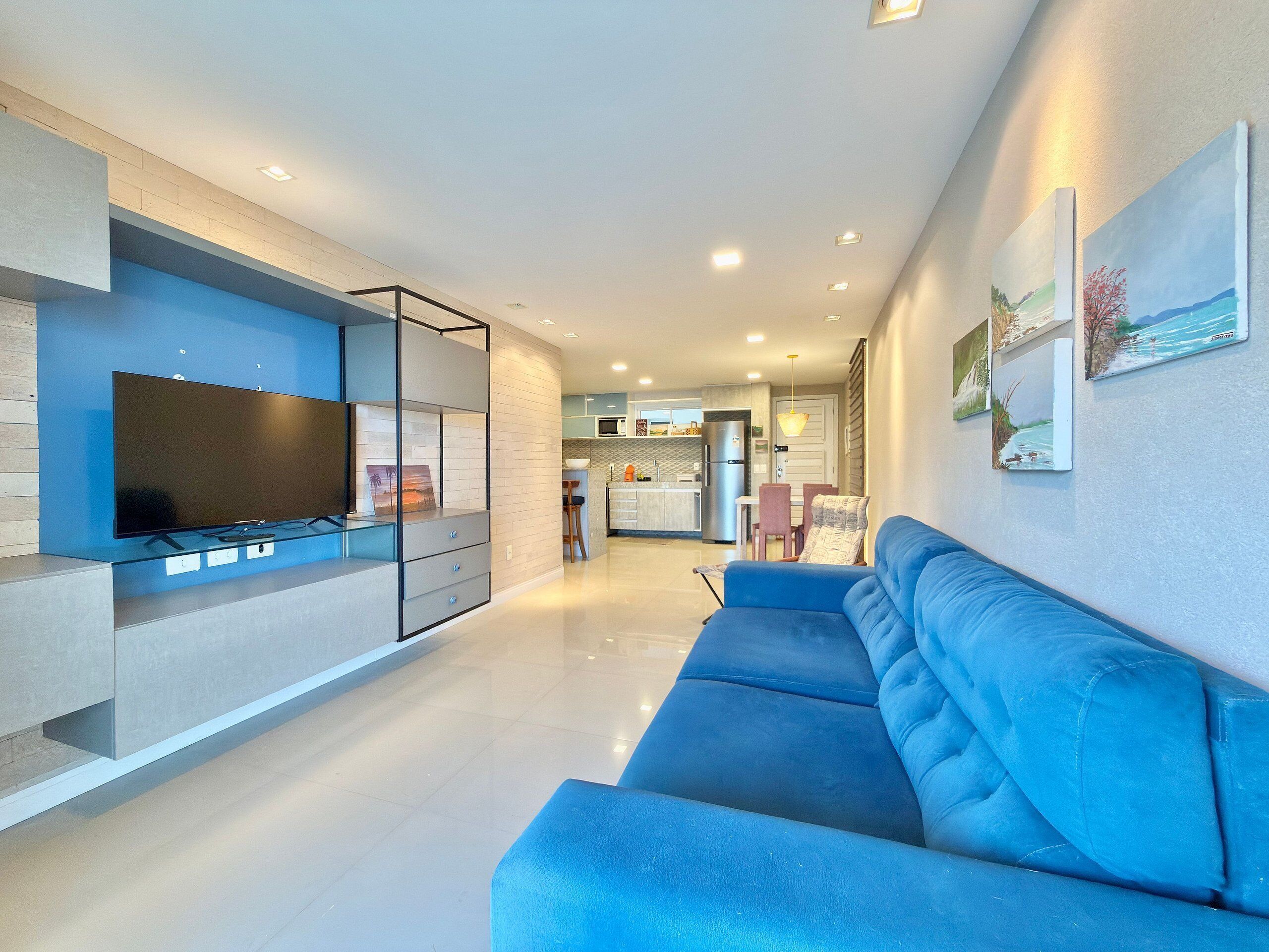 Apartamento de diseño | Zona de estar | Una televisión