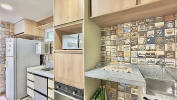 Exclusive Apartment | Private kitchen | Fridge, microwave, oven, dishwasher