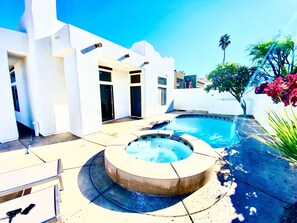 Una piscina climatizada