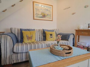 Cottage | Living area | TV, DVD player - Cleve Cottage (Lyme Regis)