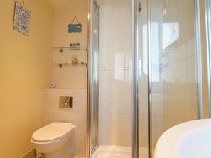 Ferienhaus | Badezimmer | Dusche, Haartrockner