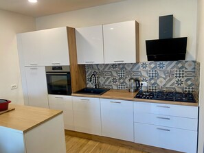Fridge, oven, dishwasher, electric kettle - VERT Apartment - Two Bedroom Apartment with Terrace (Kastav)