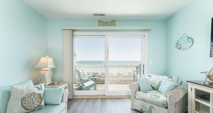 Sea for Miles- Updated, Dog-friendly Oceanfront Condo