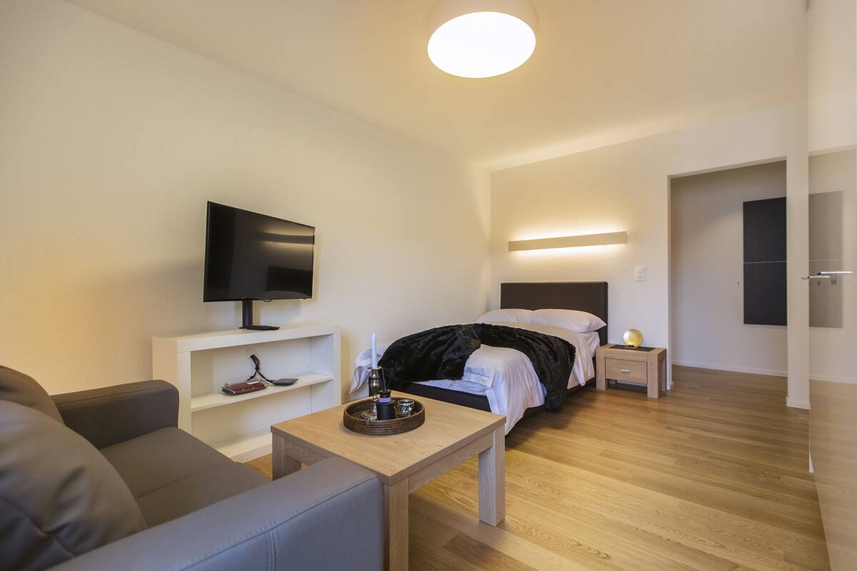 City Studio | Living area | Flat-screen TV