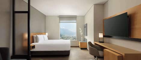 Room, 1 King Bed with Sofa bed | Premium bedding, minibar, in-room safe, desk