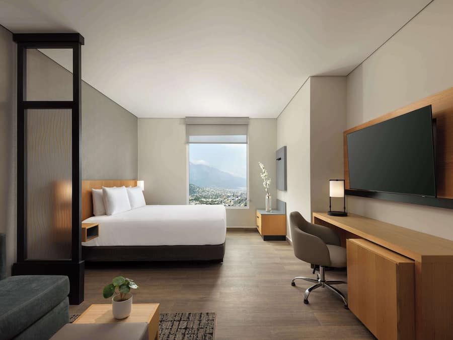 Premium bedding, minibar, in-room safe, desk