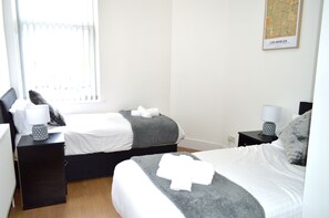 Apartamento | 2 quartos, ferros/tábuas de passar roupa, Wi-Fi de cortesia