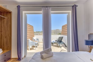 Quarto casal ou duplo panorâmico | Frigobar, escrivaninha, quartos à prova de som