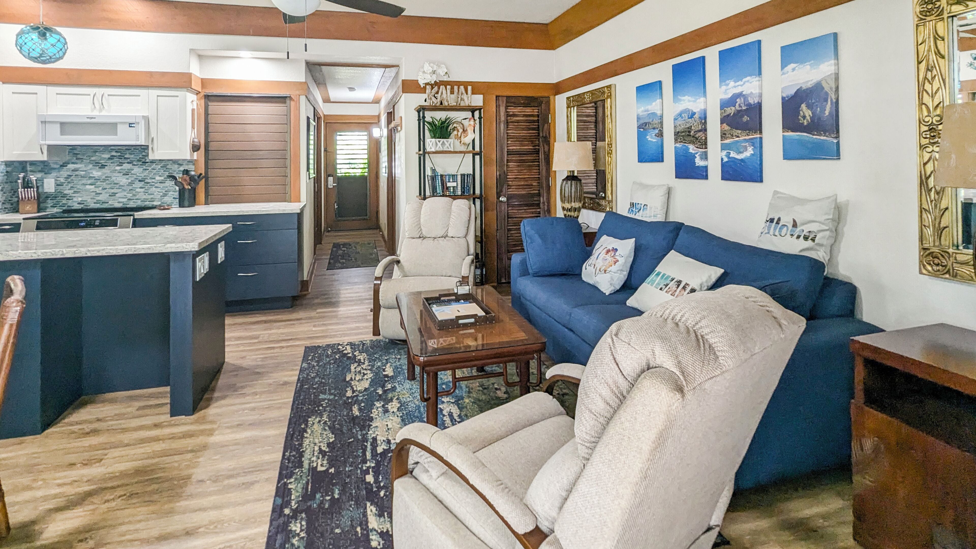 Smart TV, table tennis, books