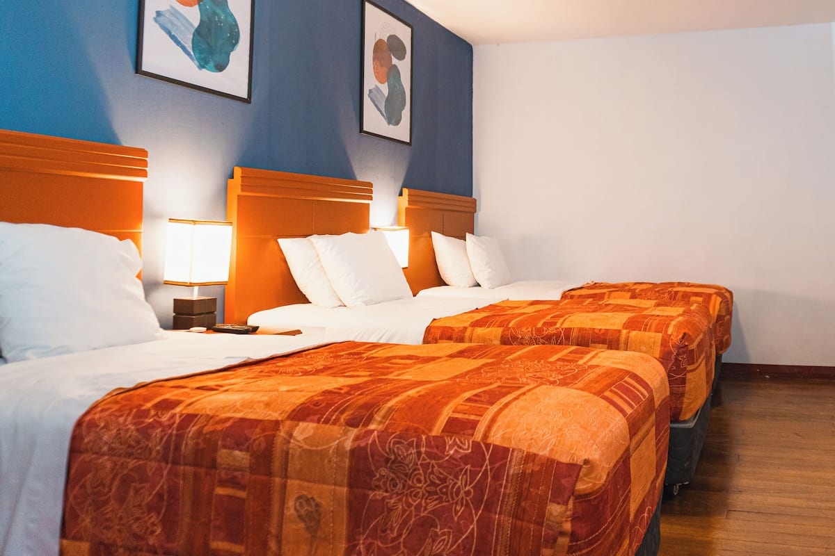 Chambre Triple Économique | Literie de qualité supérieure, Wi-Fi gratuit, draps fournis