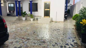 Overnatningsstedets område