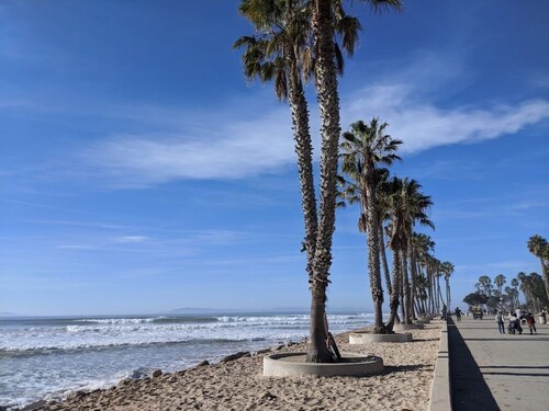 The Green Haven, 1 Minute Walk to Beach & Restaurants, 2 King Size Beds, Kitchen