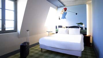 Chambres insonorisées, Wi-Fi gratuit, draps fournis