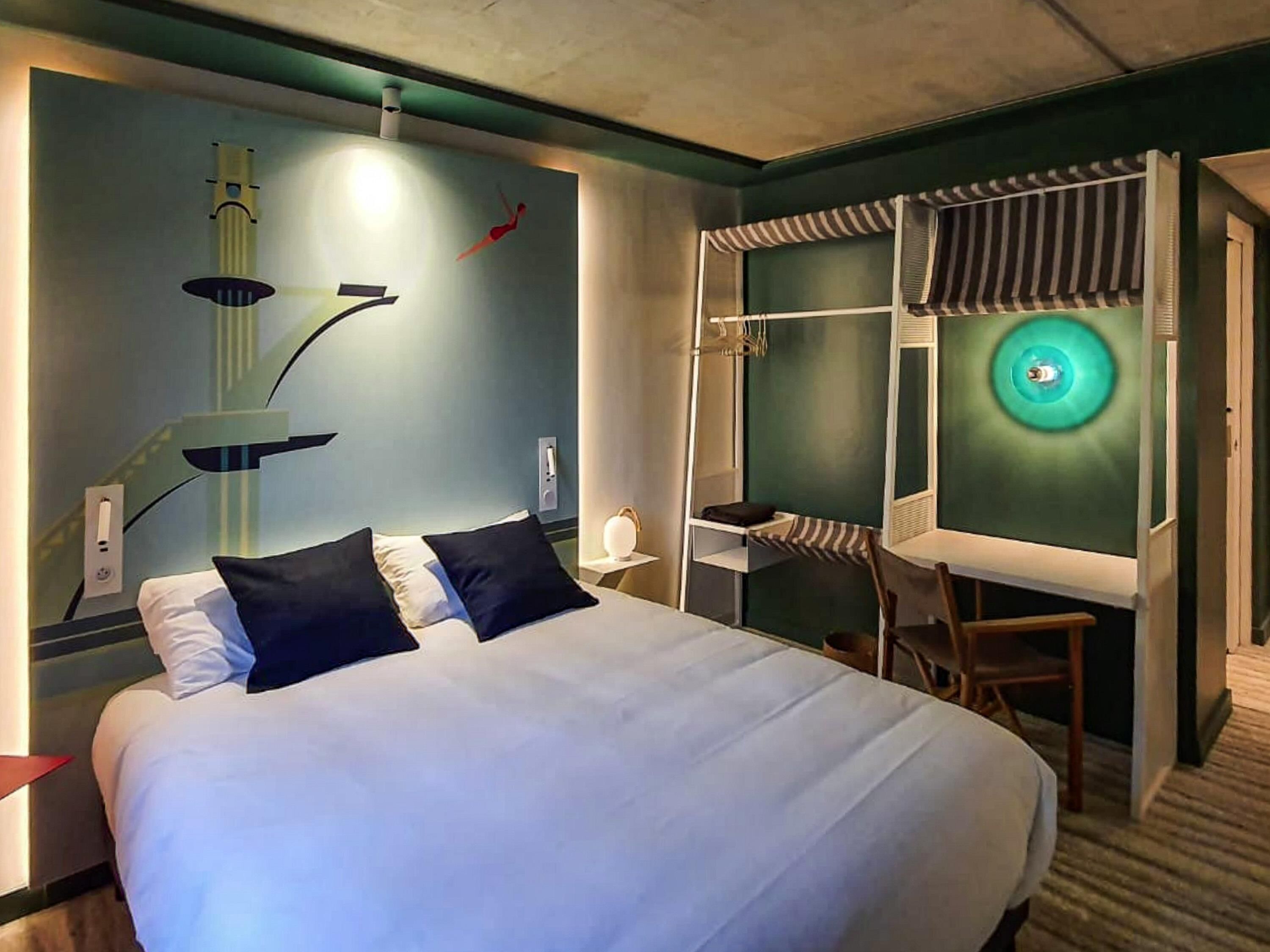 Chambres insonorisées, Wi-Fi gratuit, draps fournis