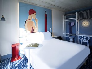 Chambre Supérieure, 1 lit double, balcon
