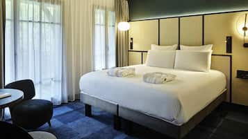Superior-Zimmer, 1 Doppelbett, Balkon | Hochwertige Bettwaren, Zimmersafe, individuell eingerichtet