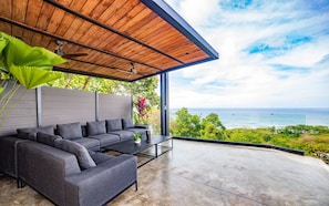 Casa Anna Santa Teresa, Full Ocean view | Terrace/patio - Casa Anna Santa Teresa (Cóbano)