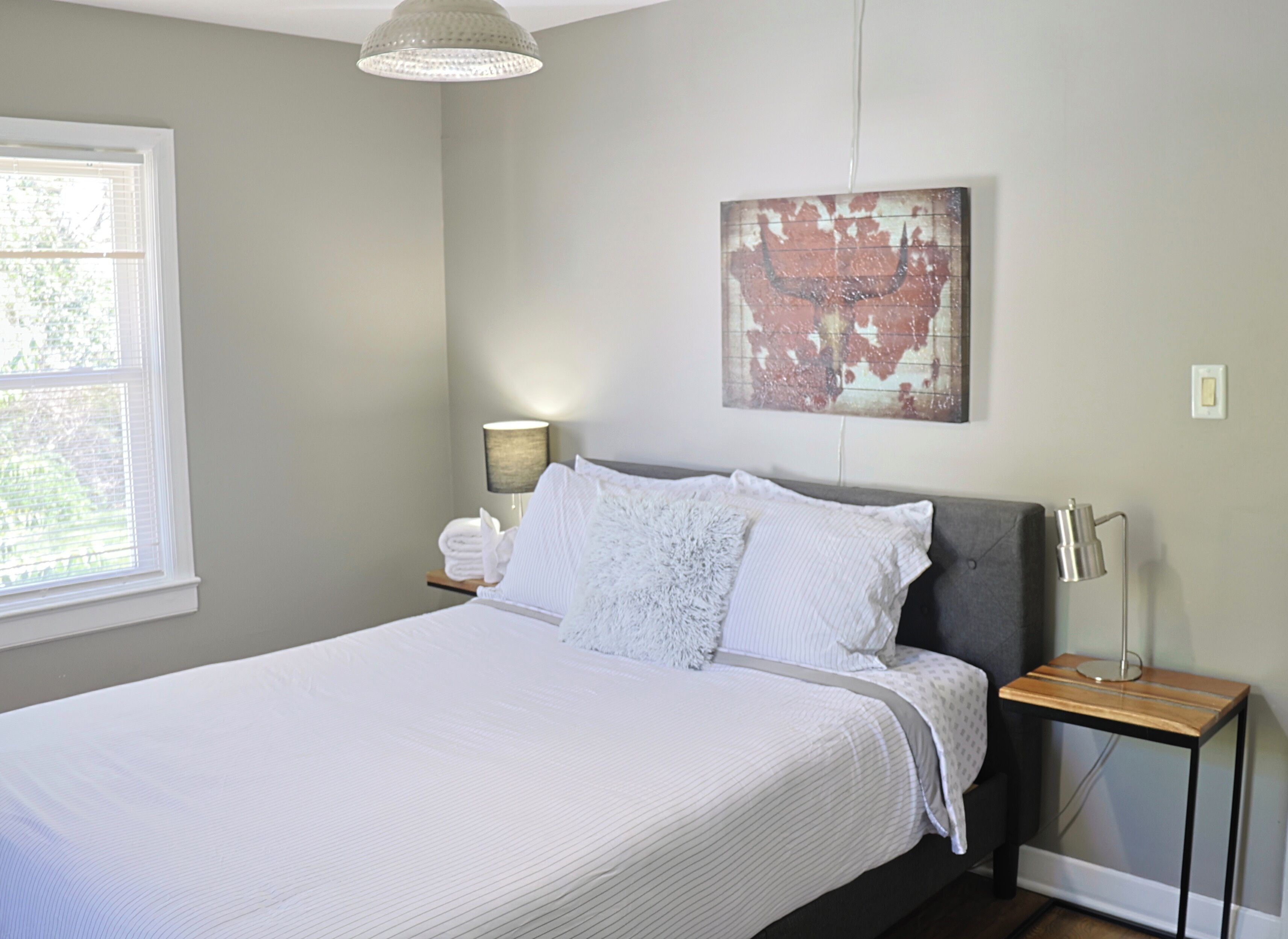 3 bedrooms, iron/ironing board, travel cot, WiFi